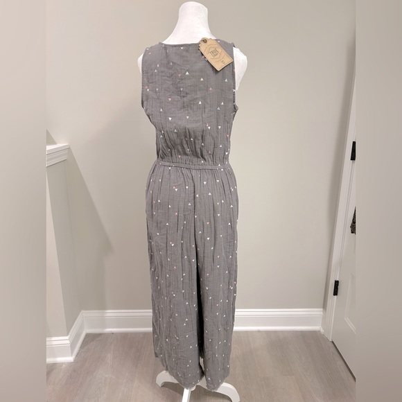 True Craft NWT Southern Roadtrip Grey Jumpsuit- Medium - Picture 2 of 2
